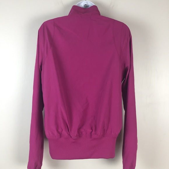 Nike Bomber Jacket Womens Size Medium Magenta Full - Picture 4 of 7